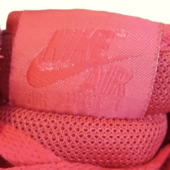 NIKE AIR FORCE 1 Hi Suede University Red Sz 8 Retro Vintage collectable - Picture 6 of 9